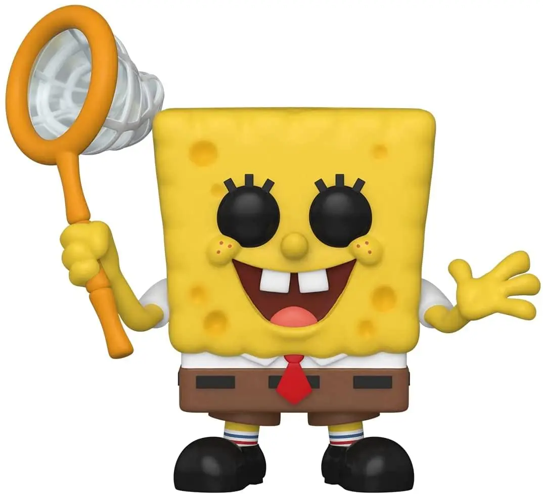 SpongeBob SquarePants Funko POPS With Purpose Stylized Vinyl Figurine - 3.75 in Tall Whimsical Figurine Collectibles, Unisex Adult Collectibles for 12 Years Above, Action Toy Figure Decor (Toys & Hobbies)