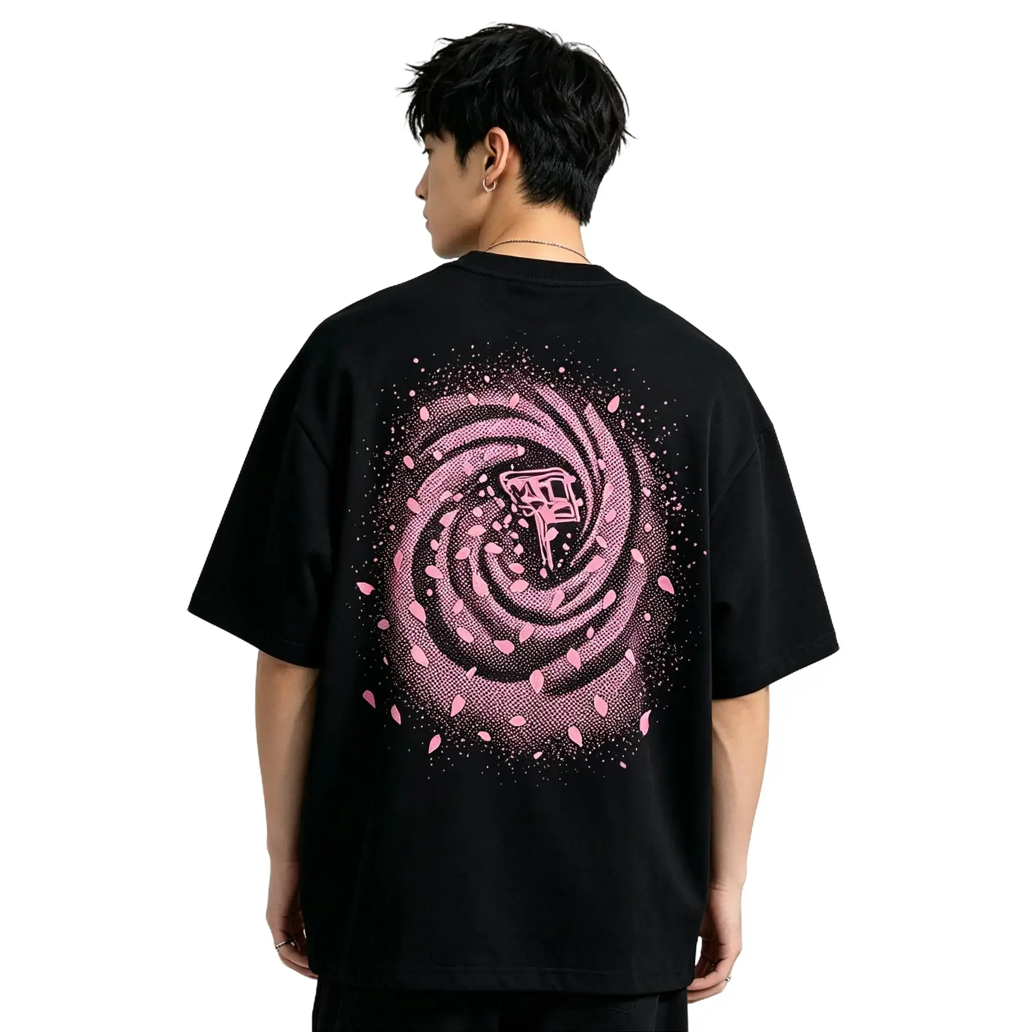 Pure cotton breathable printed short sleeve men's
