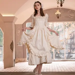 Royal Romance Corset Dress-LuminaVenus Dresses Cottagecore Coquette  Regencycore  Romantic vintage Princess core Fairycore dress Satin vintage dress  Jacquard midi Elegant long Flowing romantic Fabric Womenswear Aesthetics Fashion Love Flowy