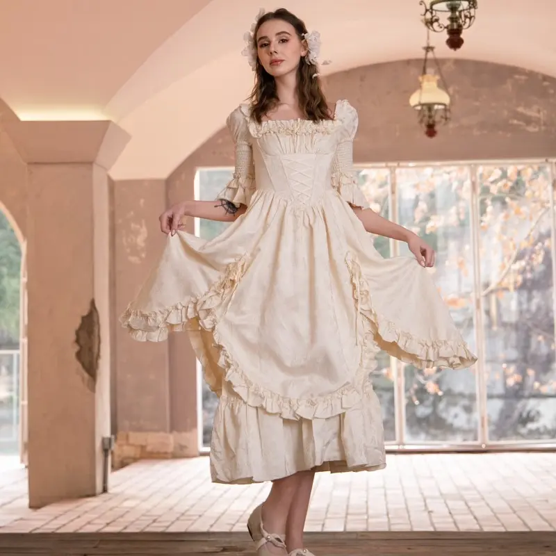 wedding dress flowy Romantic Flowy Boho Lace Wedding Dress