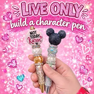 Build a character pen LIVE - made to order during livestream
