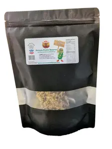 Private Pickle Reserve, dill pickle flavored beef jerky. 4 oz. bag