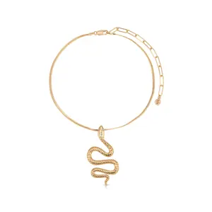 Serpentina Snake Choker Necklace