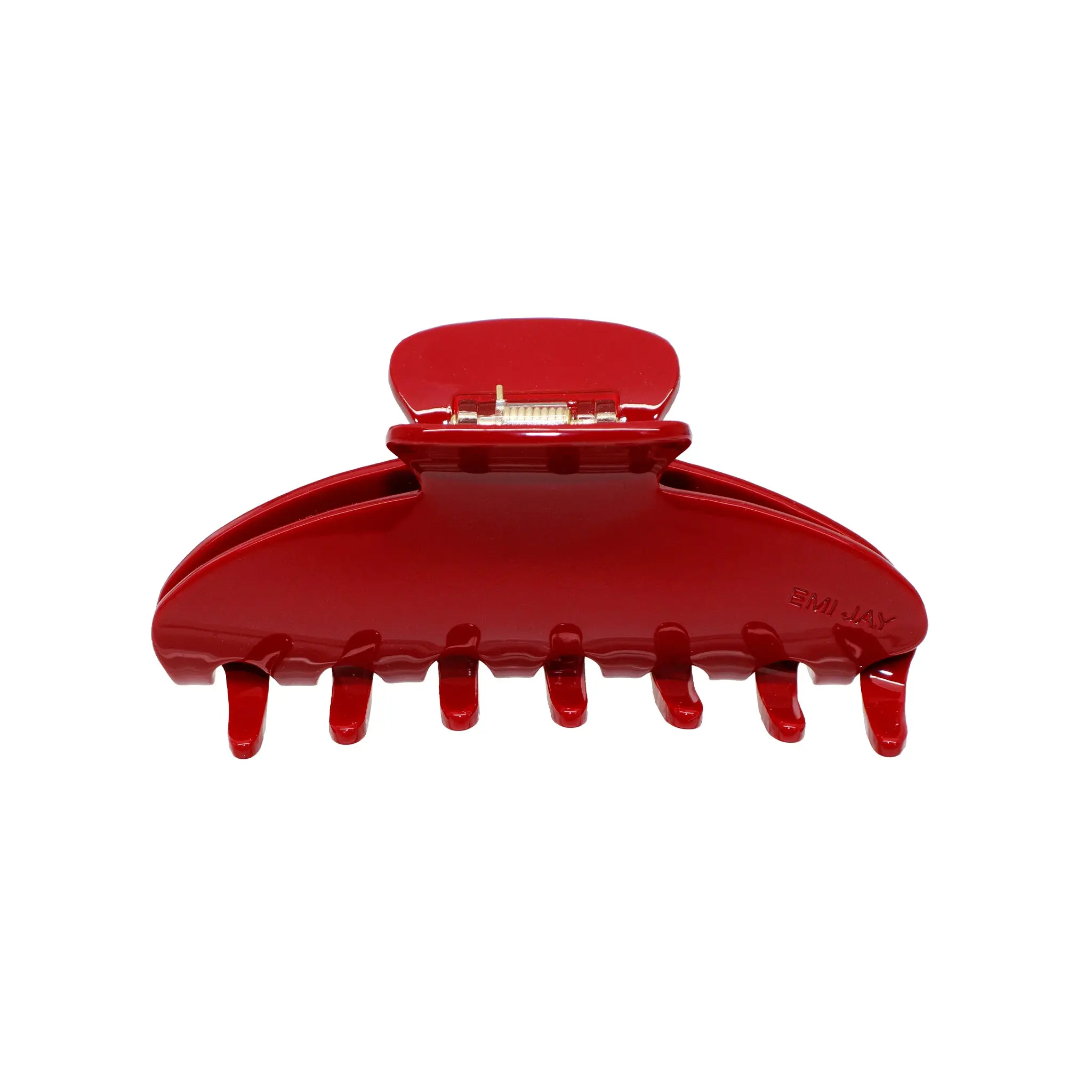 Emi Jay Big Effing Clip Red Hair Claw in Cherry Kiss