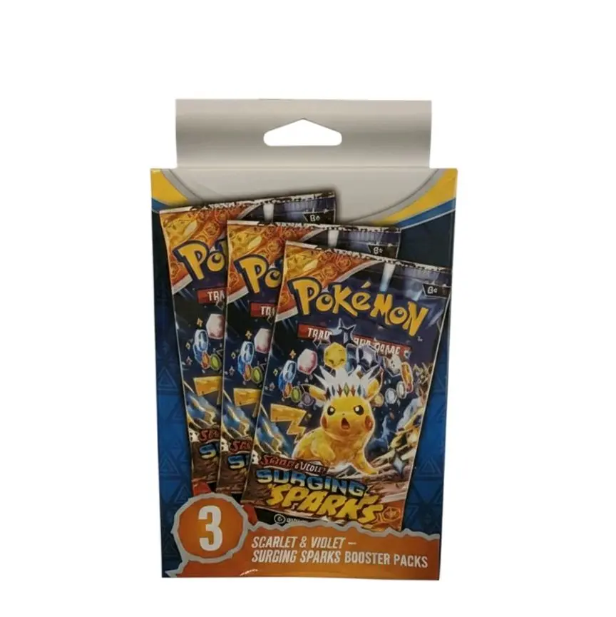 pokemon scarlet and violet surging sparks trading card game & Sleeved Booster Pack VioletSurging Sparks expansion! Pokmon TCG: Scarlet & Violet