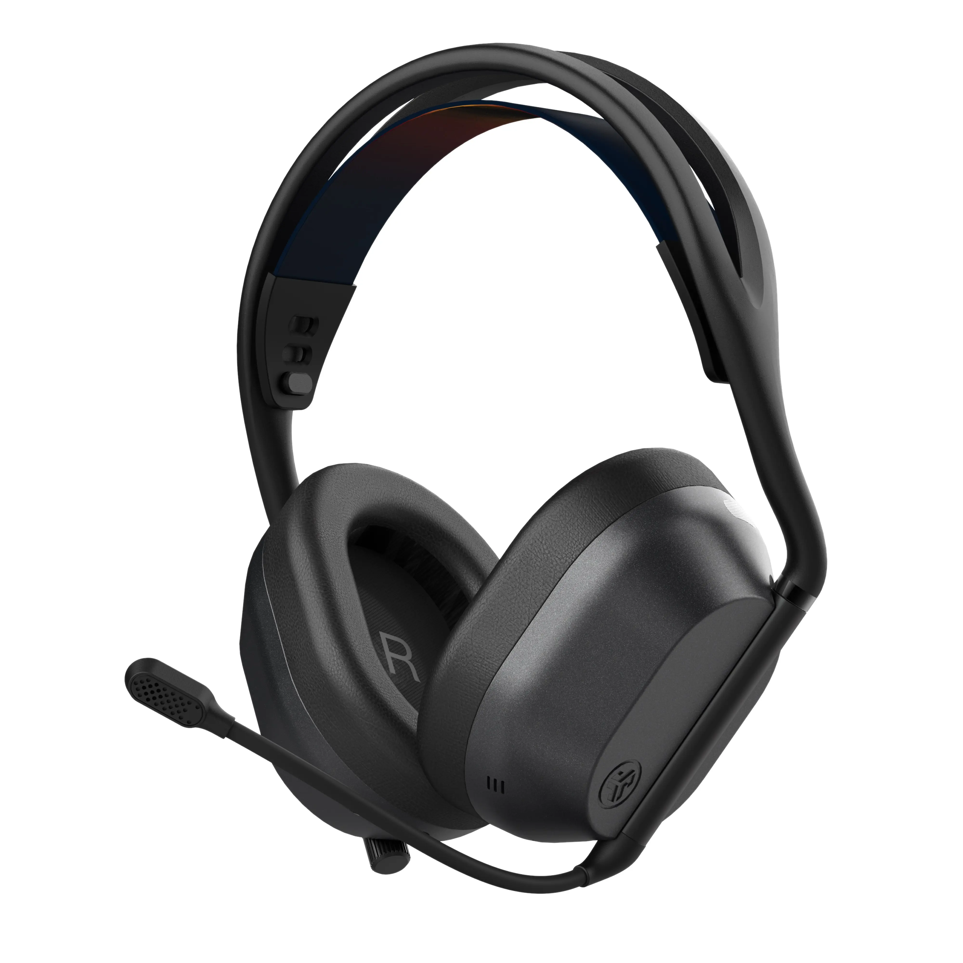 JLab Daybreak Wireless Gaming Headset - Dual Drivers, DTS Spatial Audio, 70+ Hr Battery, Detachable Boom Mic, PC, PlayStation, Switch