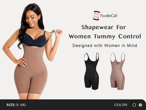 FeelinGirl Tummy Control Shapewear Mesh Leg with Seamless Design for Body Slimming and Comfort Open Bust Full Bodysuit FeelinGirl Tummy Control Shapewear Mesh Leg with Seamless Design for Body Slimming and Comfort Open Bust Full Bodysuit