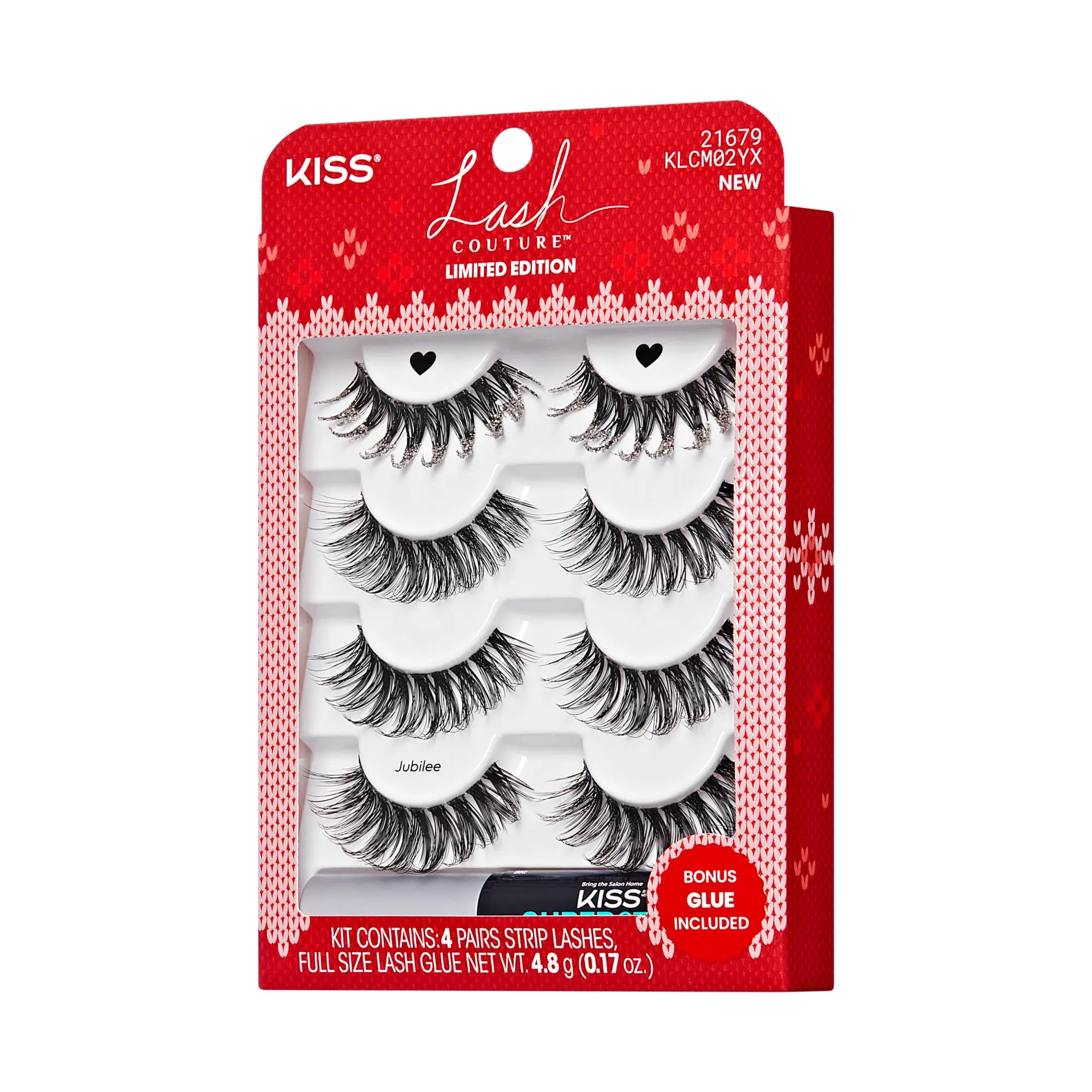 Kiss Lash Couture Faux Mink Holiday Lashes – Jubilee Kiss Lash Couture Faux Mink Holiday Lashes – Jubilee