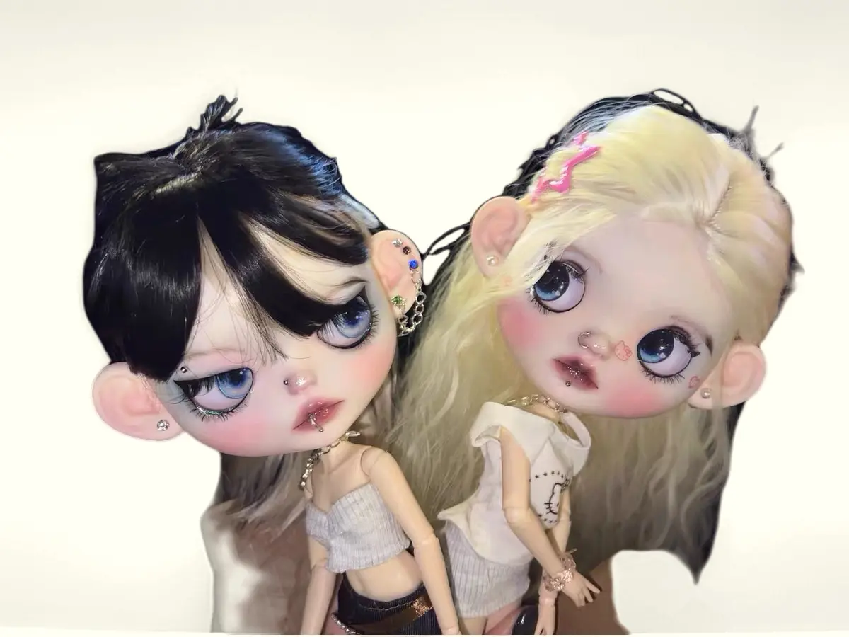Handmade  Art Doll –  BIg Eye Doll | Fully Jointed Collectible Doll | Devil Style Designer Doll Gift