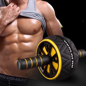 Ab Wheel, Builds Core Strength Faster Than Crunches, for Home Gym & Beginners, Home Workout, Core Trainer