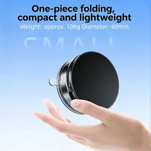 【SpringGlowUp】Yurnlv 360 Magnetic Phone Holder Strong Magnetic Grip,Anti-Slip Base & Foldable Design for Car, Home & TravelDefault