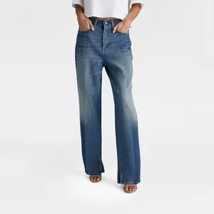 KBB by KAHLANA Women's 'The High Rise 70s Flare Jeans'