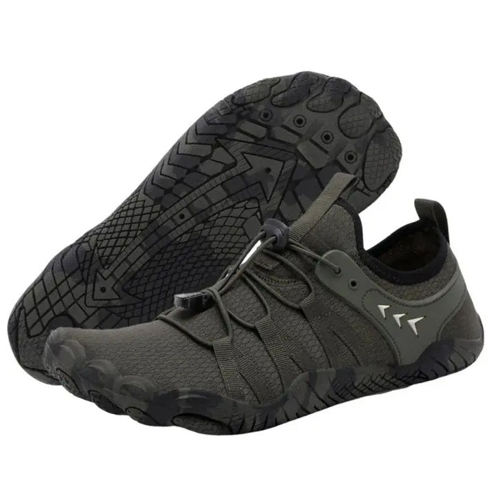 Unisex Senior Breathable Casual Walking Shoes - Mesh Upper, Wide Toe Box, Pressure-Relief Cushioned Pad, Rubber Sole, Non-Slip, Slip-On Ease, Heel Impact Ease, Foot Pain Relief for Daily Walking