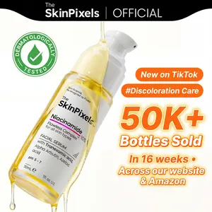 [The SkinPixels Official] Dark Spot Correcting Serum : 10% Niacinamide + 2% Tranexamic Acid + 2% Alpha Arbutin 1.01 fl.oz. (30ml) ｜ Niacinamide Serum for Discoloration, Hyperpigmentation, Scars, Brightening