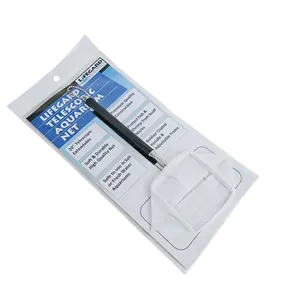 Aquarium Net with Aluminum Telescopic Rubber Coated Handle