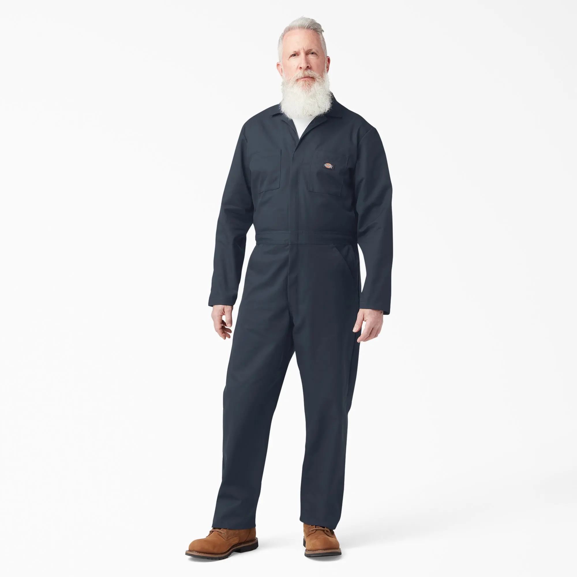 Dickies Long Sleeve Coveralls, Full Zip, Workwear Style