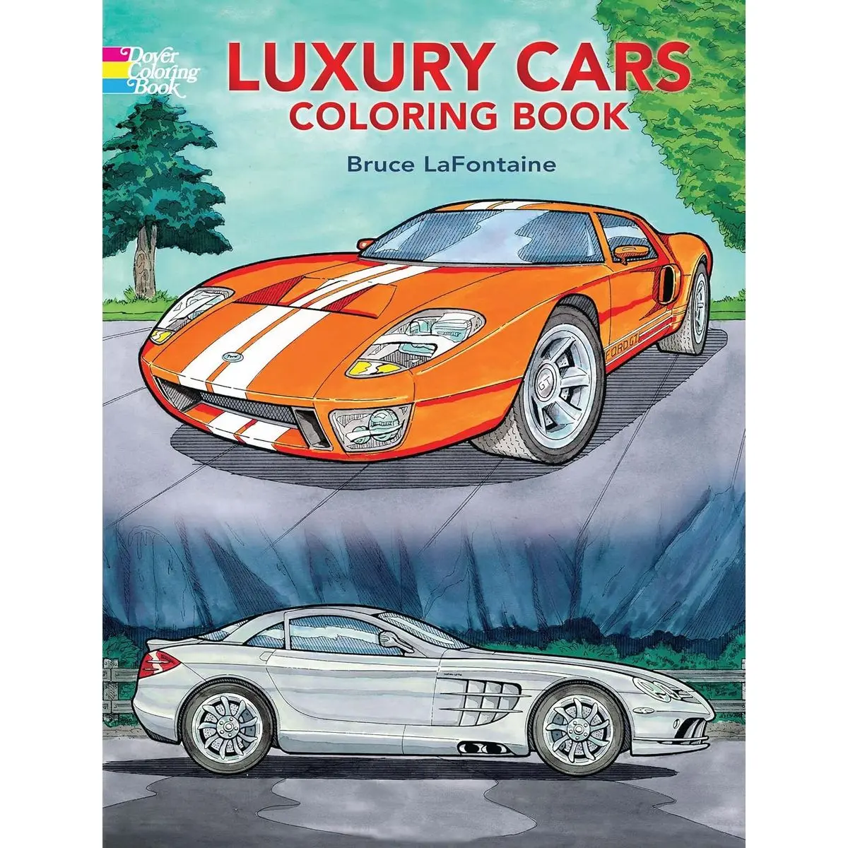 Luxury Cars Coloring Book (Dover Planes Trains Automobiles Coloring) Paperback – Coloring Book, August 23, 2005