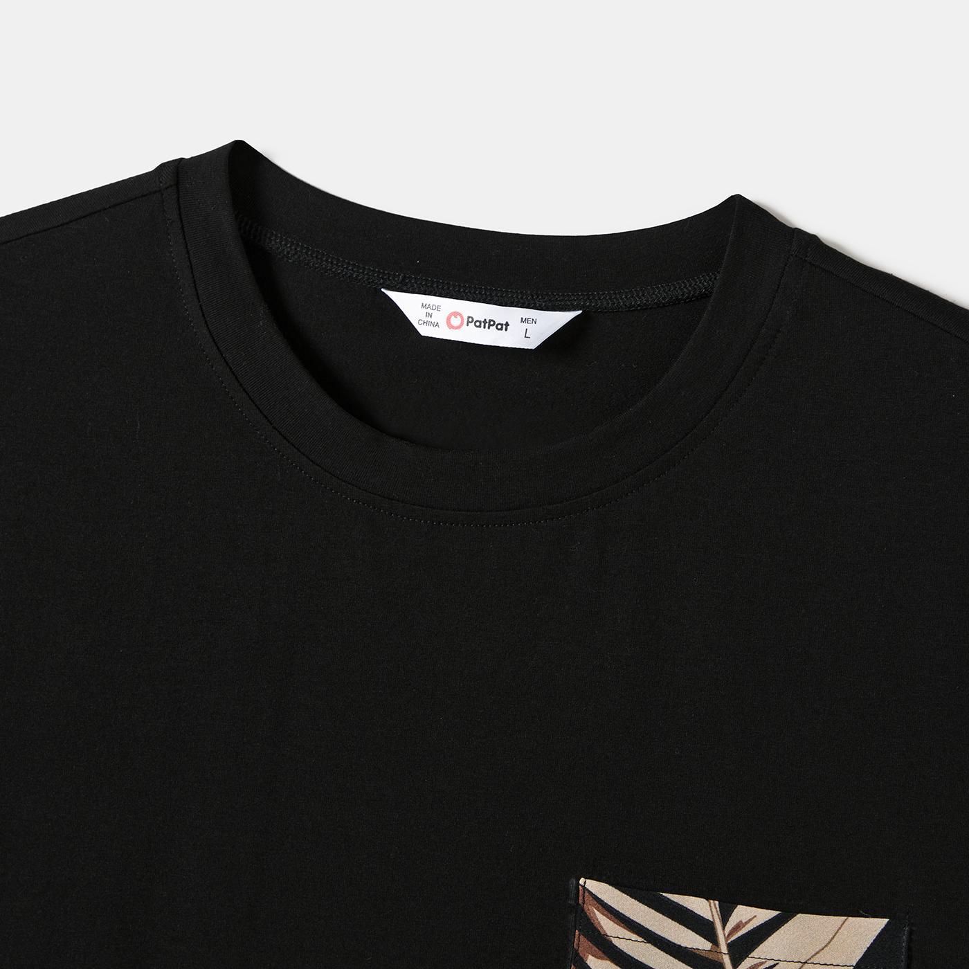 PatPat Family Matching Floral Print Belted Cami Dresses And Solid Short Sleeve Tops Sets PatPat Family Matching Floral Print Belted Cami Dresses And Solid Short Sleeve Tops Sets