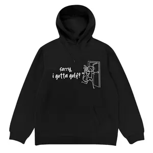 Arttodo Funny Golf Hoodie, Humorous Design for Golf Fans, Easy Wear Pullover Style, Perfect for Casual Golf Outings，Golf Gift for Men.