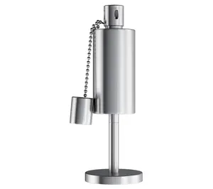 Stainless Steel Tabletop Torch Lamp- 10.5"