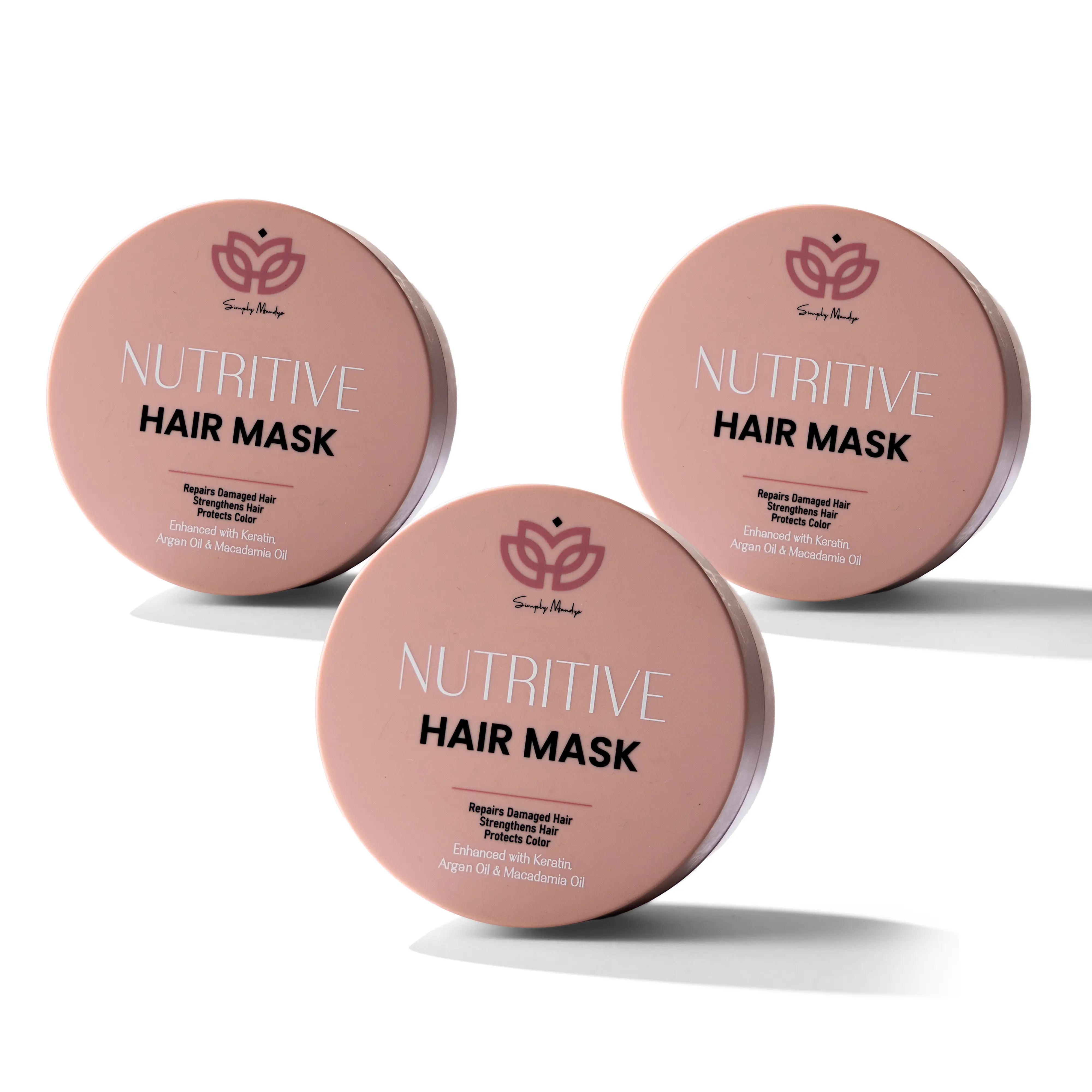 Simply Mandys Nutritive Hair Mask Trio