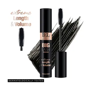 BEL London Big Lash Mascara – Flexible Brush for Extreme Length & Volume, Nourishing & Longwear