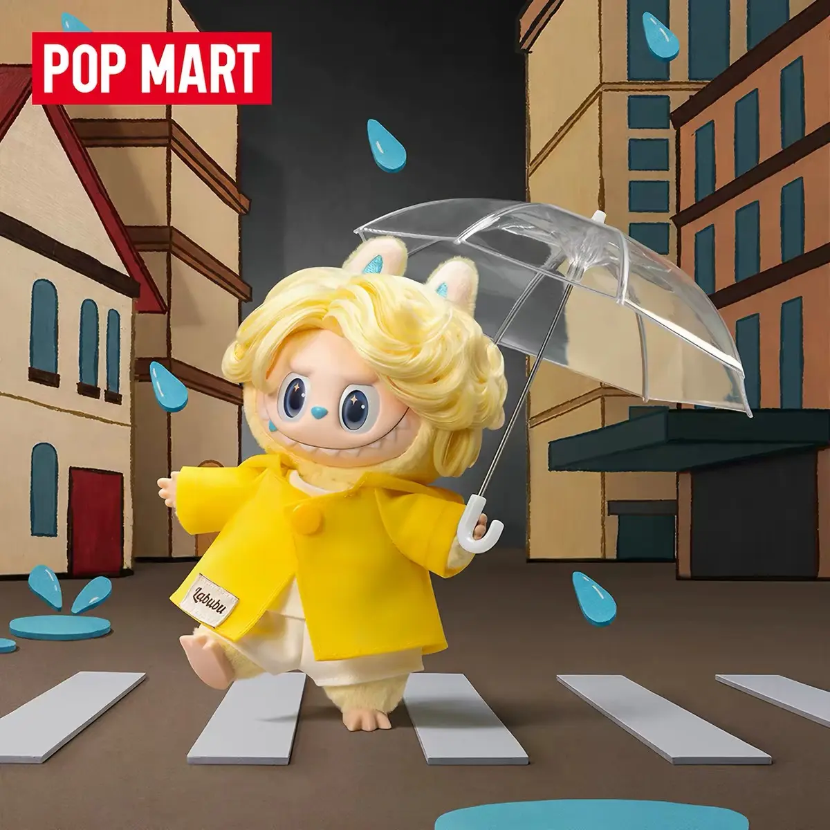 POP MART THE MONSTERS Hair Salon Series Vinyl Plush Pendant Blind Box, popmart Labubu Retro Barber Shop Keychain, Collectible Designer Art Toy, Cute Bag Charm Figure for Girls & Boys Gift
