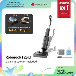 Roborock F25 LT Wet Dry Vacuum Cleaner and Mop (F25 Series), 194°F High temperature Self Cleaning & Hot Air Flash Drying,  20000Pa Cordless Vacuum Mop Combo, 180° Lie-Flat Hard  Floor Cleaner, Edge to Edge Cleaning #TikTokShopSpringGlowUp #NewDropsForYou