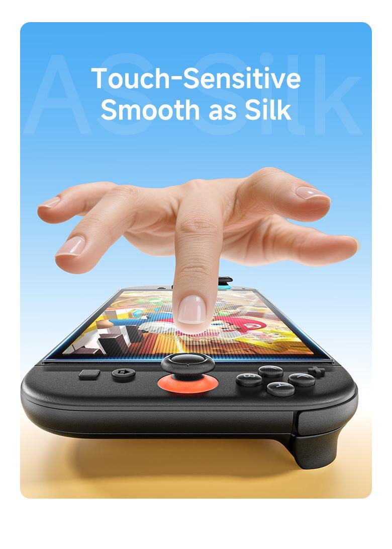 MAGIC JOHN Auto-Alignment OneTouch for Nintendo Switch 2 Screen Protector 7.9'' 2025 Tempered Glass, Accessories, 30 seconds Installation, Bubble Free, Anti-Scratch, Touch Sensitive, Ultra-Clear