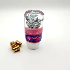 🌸🤺 JDM Oni Samurai Cherry Blossom Shift Knob | Weighted