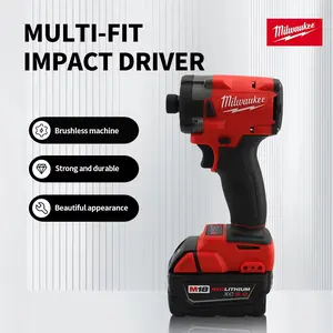 Milwaukee 300N  18V Cordless Compact Impact Driver | Brushless Electric Screwdriver with High Torque Lithium Battery | Powerful Drill for DIY and Professional Use