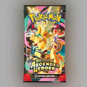 Pokemon Ascended Heroes Booster Pack (RIPPED LIVE)