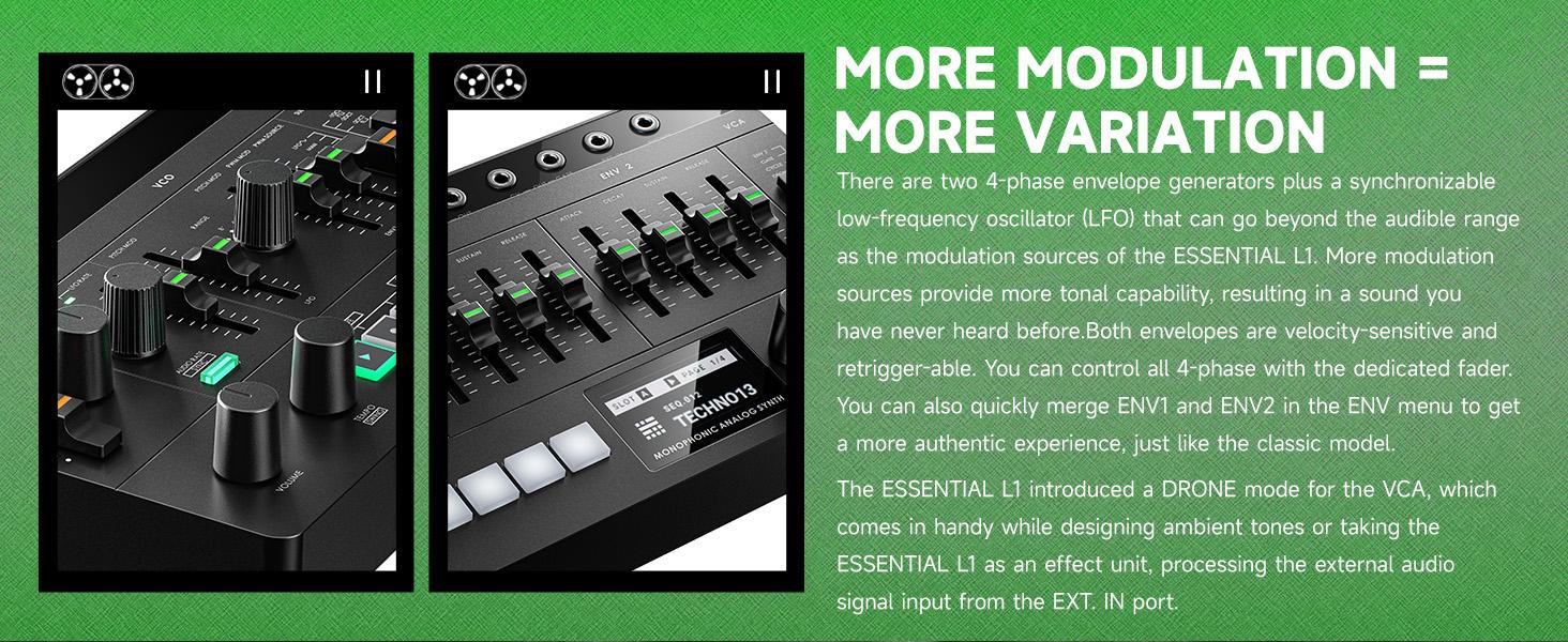 Donner Essential L1 Monophonic Analog Synthesizer