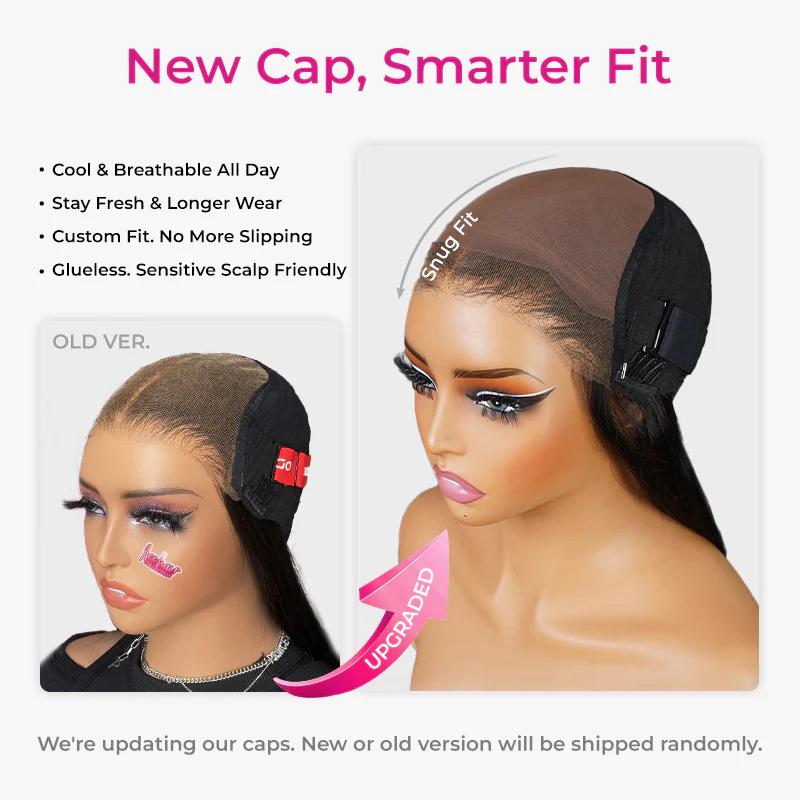 ISEE HAIR 250% Density Side Part Wear Go M-Cap 9x6 Body Wave Blow Out LayerCut Tiny Knots Prebleached Wig Unisex Adjustable Elastic Band #SpringStatements