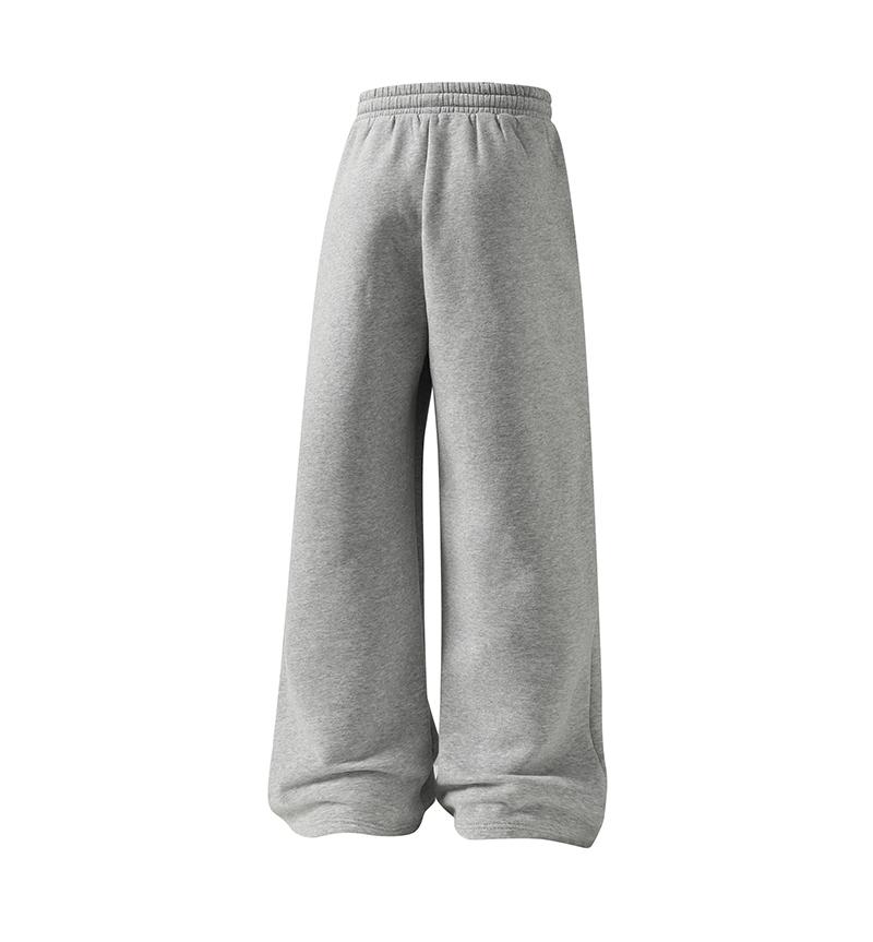 Men's Solid Fashion Loose Sweatpants, Versatile Year-Round Wear Oversize, Ideal for Autumn and Winter Wide Leg Straight Pants Casual Street Dance Pants Comfortable Winter Home Pants  Casual Sports Pants with Rivet Design Fashionable and Versatile