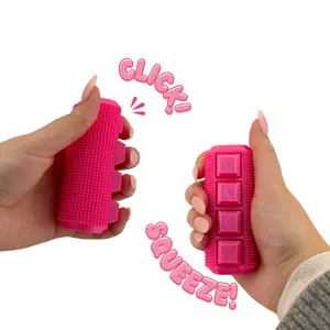 Little Ouchies Spikie Keytar Potions & Elixirs – Themed Sensory Fidget Keychain Stim Tool, Witchy Aesthetic, Clicky or Quiet Sound, Customizable Colors