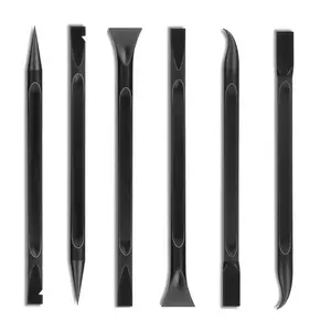 6PCS Plastic Scraper Multi-Purpose Scraper Non-Scratch Cleaning Tool Easy to Clean Small and Narrow Spaces and Gaps, Perfect to Remove Stickers, Labels, Oil Stains, Food, Dirt