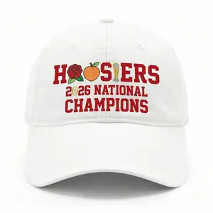 Washed lndi4na Ch4mpions 2026 Cap, Trendy Tr0phy Hat, Unisex Clothing For H00siers, lndi4na Fan Hat