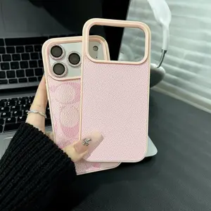 Suitable for iPhone 17, 16, 15, 14, 13 Pro Max, Viral high-endleather pattern phone case,leather phone case for bothboys and girls.17 promax case/16 plus case/15pro maxcase