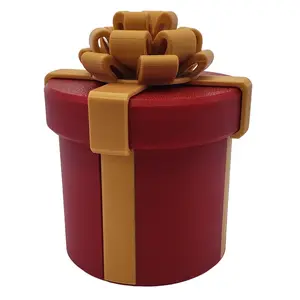 The Annoying Nested Gift Box Ultimate Gift Challenge 4x4.5 Inch Reusable Durable Puzzle Box for Cash Gifts