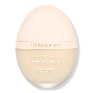 Polite Society More Than A Pretty Face Skin-Caring Foundation Polite Society More Than A Pretty Face Skin-Caring Foundation