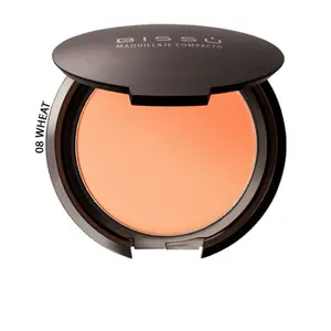 Bissu Compact Powder 08 Wheat - Maquillaje Compacto with Natural Finish for Flawless Coverage