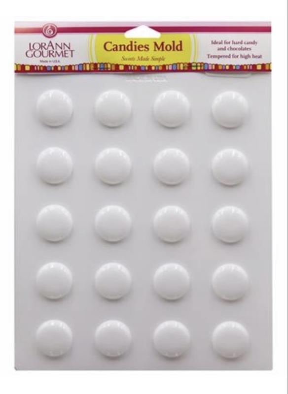 20 Cavity Candy Sheet Mold Disc (1 Count)