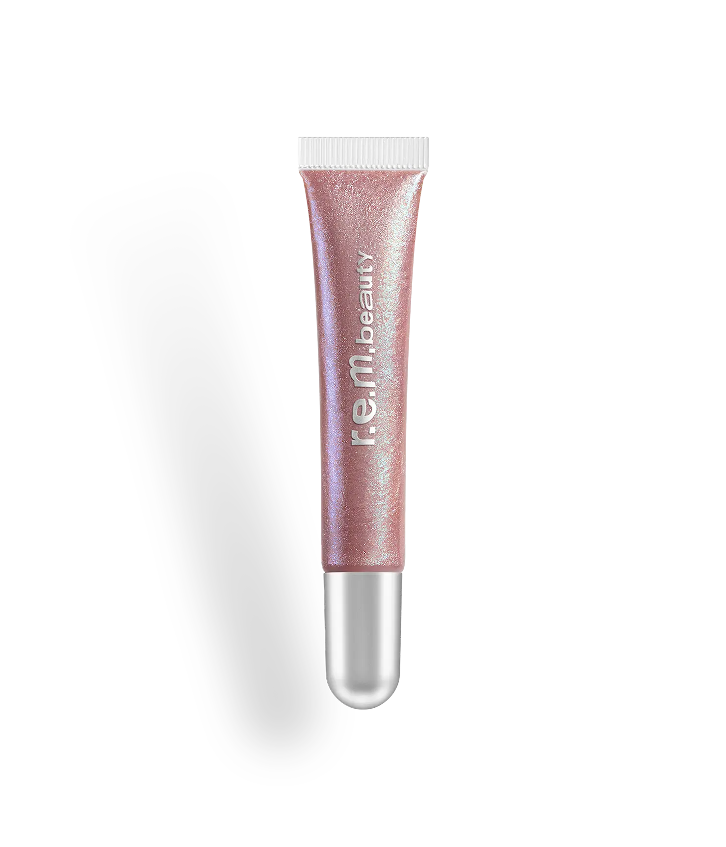 r.e.m. beauty by Ariana Grande Plumping Lip Gloss in fembot - triple-plump actives for instantly fuller lips and nourishing hydration Hydrate Makeup