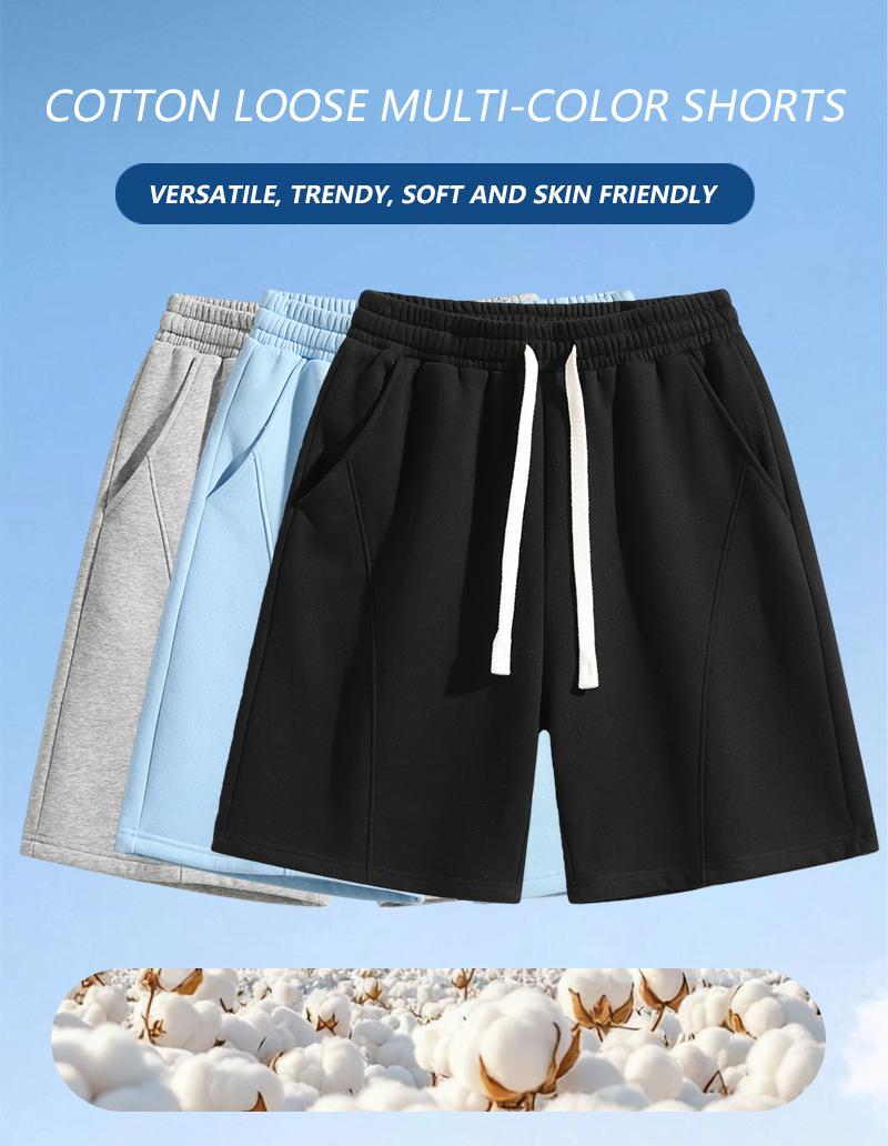 Men's Solid Pocket Waist Shorts, Lightweight Breathable Shorts, Casual Breathable Comfortable Shorts for Running Gym Workout, Men's Bottoms for All Seasons