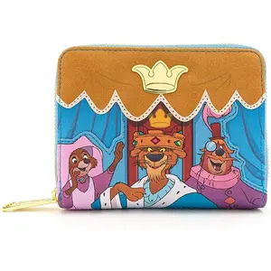 Loungefly Disney Robin Hood Archery Tournament Zip-Around Wallet - 707 Street Exclusive