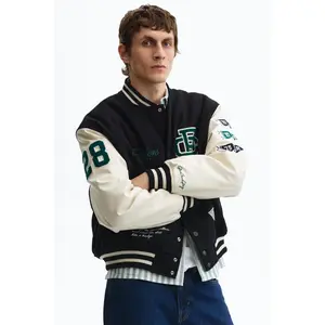 H&M Motif-detail baseball jacket