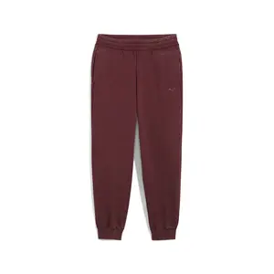 PUMA Womens Essentials Elevated Comfort Wash Sweatpants Casual - Red