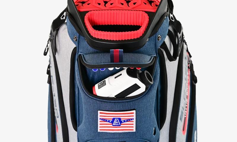 Ask Echo 2024 SLC-130 15 Dividers Grip Locking Bottom Golf Quiet Cart Bag