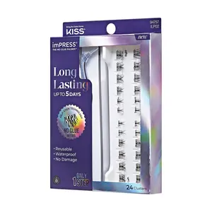 Impress Falsies Long Lasting Self Adhesive Eyelashes – Demi Edgy